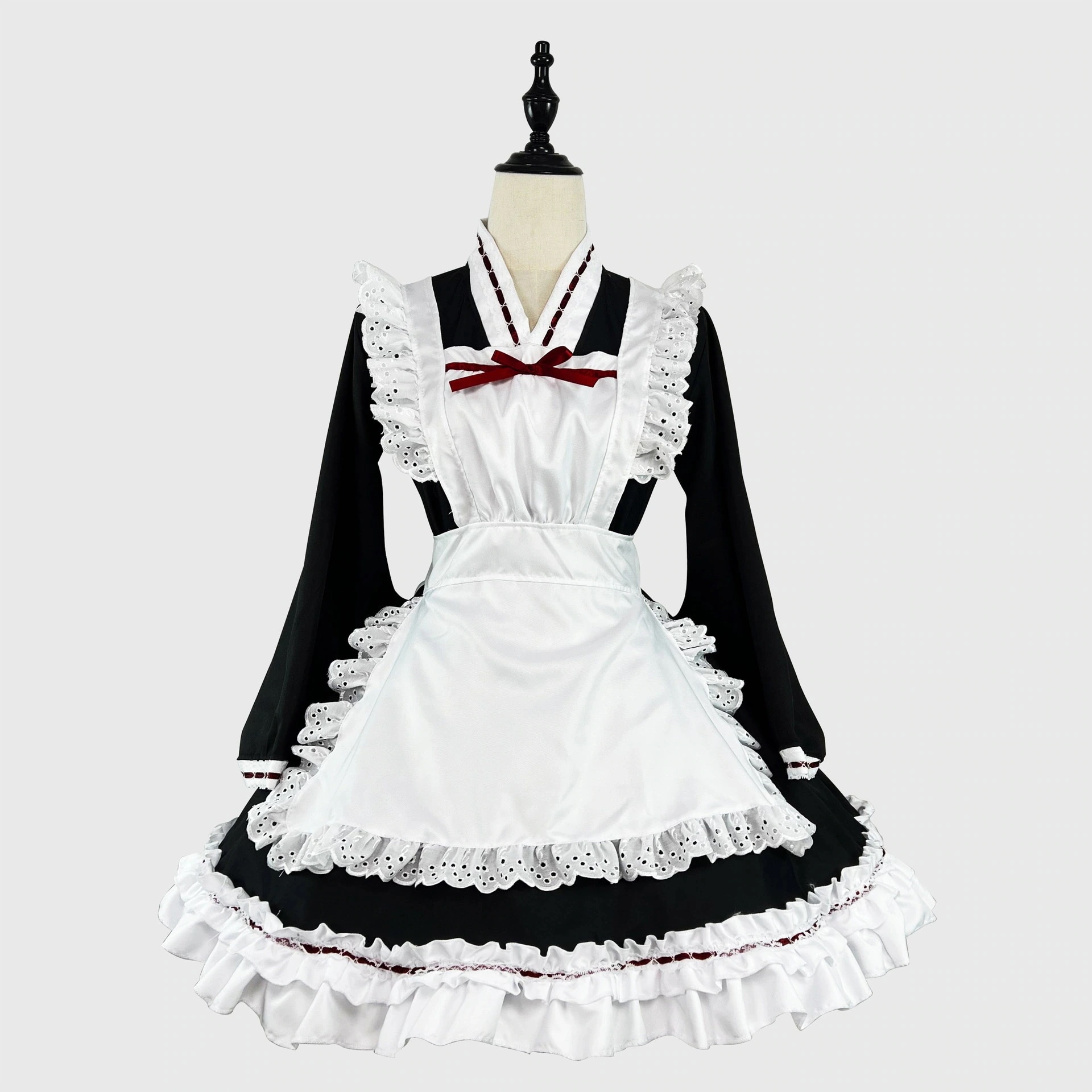 今年 短纳期 4点 セットアップ ワンピース ハロウィン 大人 仮装 コスム服 衣装 ガーリー 甘め 学園祭 文化祭 ファッション系 レディース セクシー型 ブラックスリーブソフトかわいい風