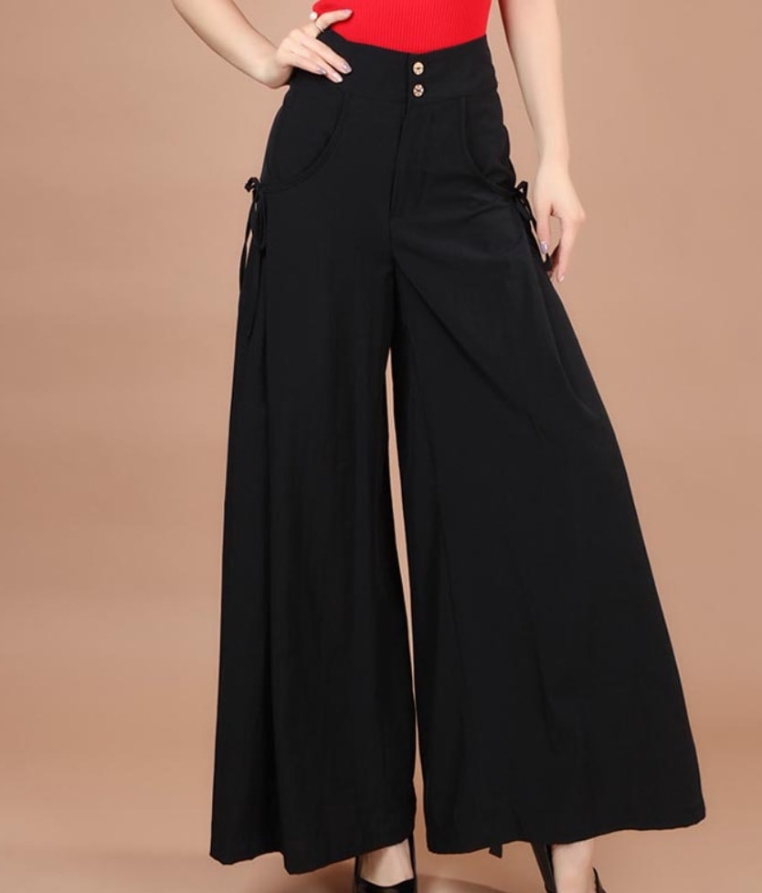 ボトムス デート モテアイテム ガウチョパンツ ポケット ハイウエスト 可愛い きれいめ 上品 おしゃれ かっこいい 可愛い ラブリー キュート ガーリー クール モード系 セクシー