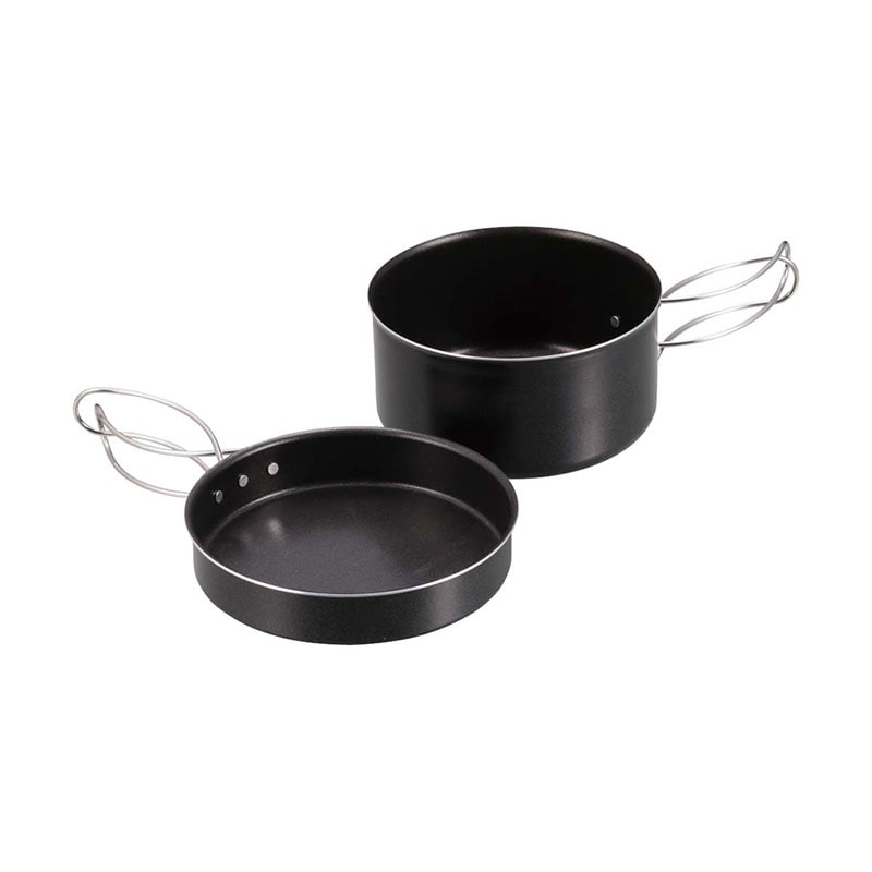 アルミ製マウントクッカー1cm トレッキング キャンプ用品 調理用具 (UH4109)