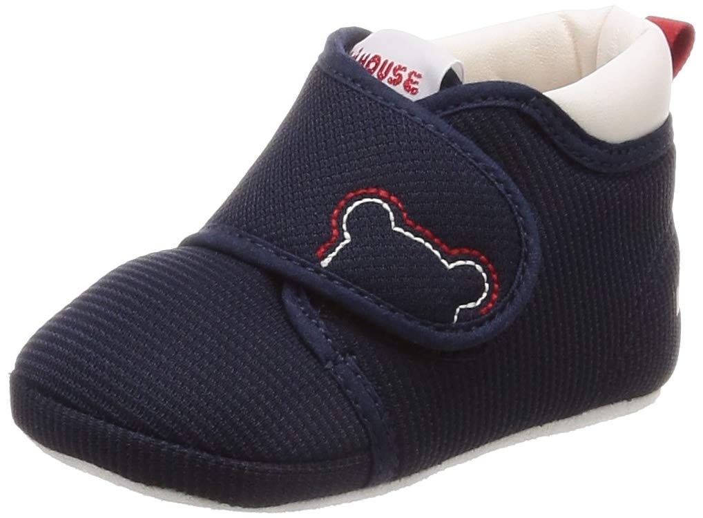 【ミキハウス】 ベビーシューズ プレシューズ 10-9380-450 男の子 女の子 10.5cm ネイビー