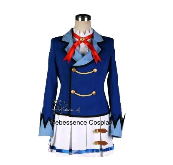 コスプレ衣装　【アイカツ!】アイドルカツドウ!,スターライト学園制服　星宮 いちご,霧矢 あおい,紫吹 蘭風　コスプレ　コスチューム