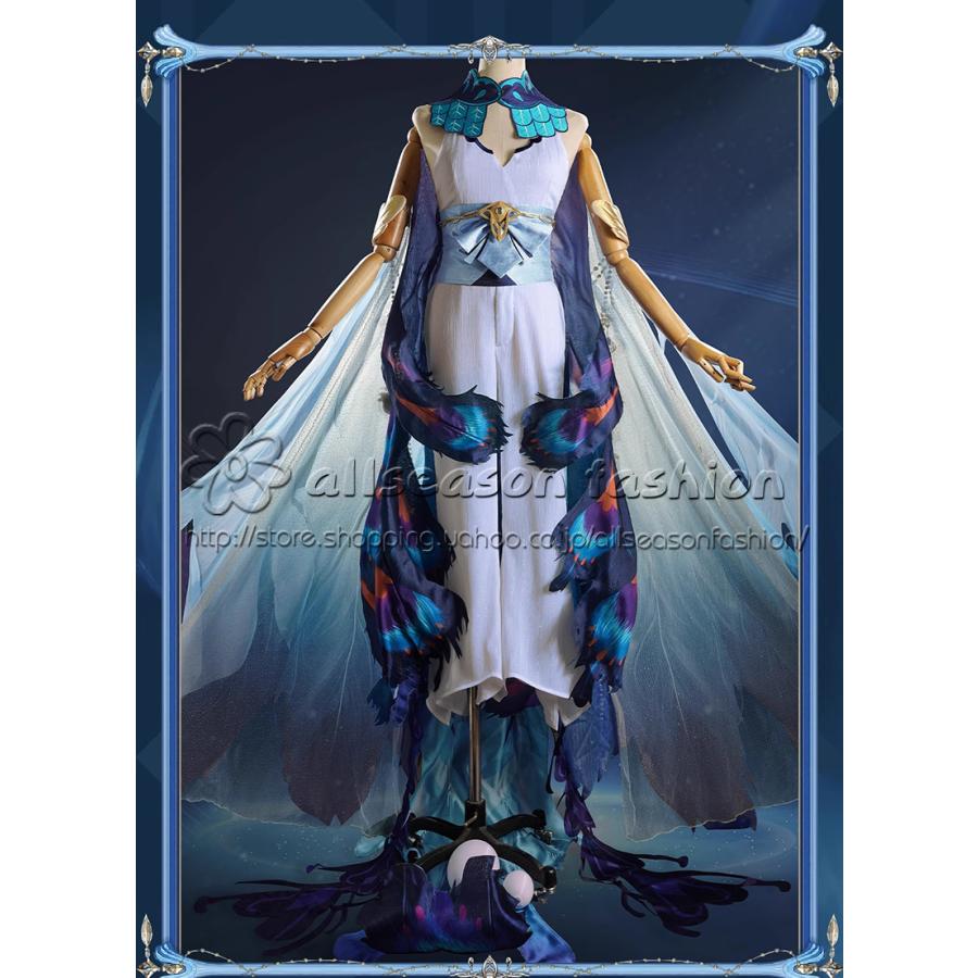 陰陽師風 孔雀明王（くじゃくみょうおう）破籠の舞 Cosplay 晩餐会 ドレス 衣装 変装 仮装 コスチューム撮影