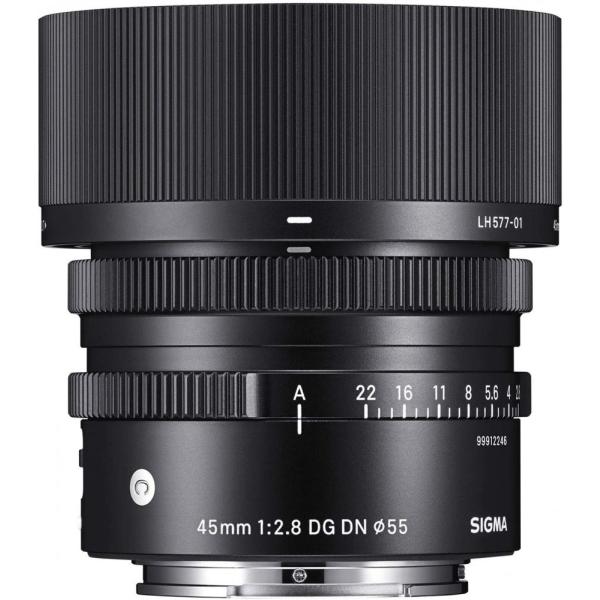 【中古】シグマ SIGMA 45mm F2.8 DG DN Contemporary C019 ソニー SONY Eマウント Full-Size/Large-Format ミラーレス専用