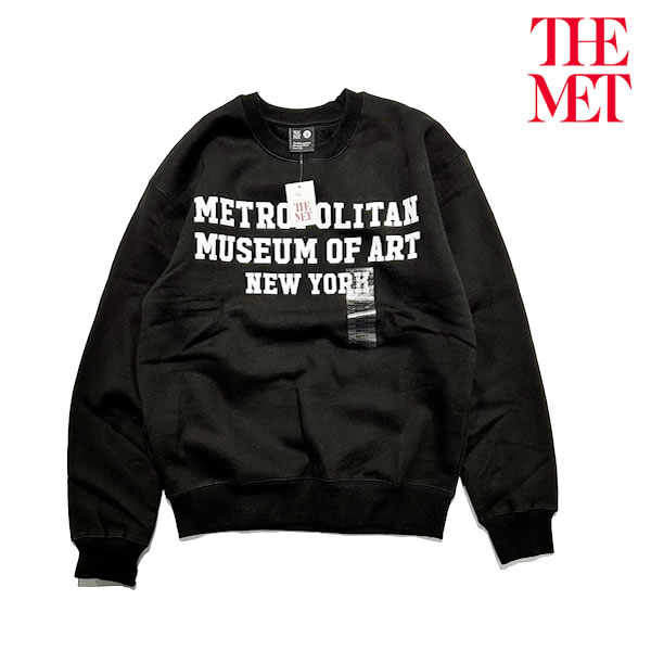 メトロポリタンミュージアム オリジナル スウェットシャツ【80056608-blk】