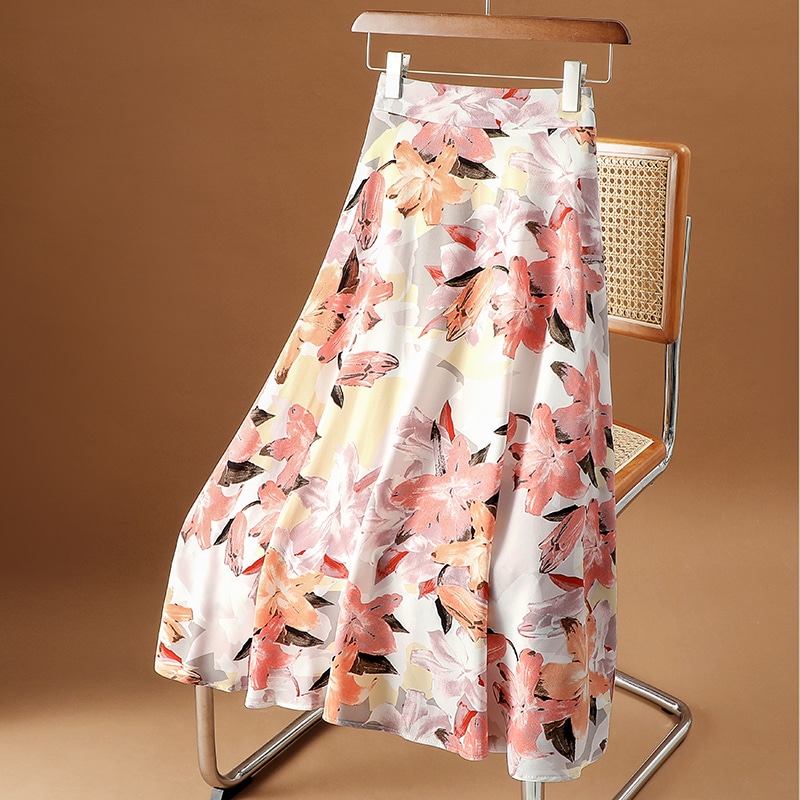 ハイウエスト 華やか スカート プリーツスカート ひざ丈 膝下 ストレート Aライン スマート プリーツ ハイウエスト 大人可愛い きれいめ 大人 上品 おしゃれ こなれ感 個性的 エレガント 存在感