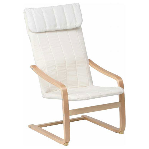 不二貿易 84057(フジボウエキ) リラックスチェアー スリム(アイボリー) 84057フジボウエキ