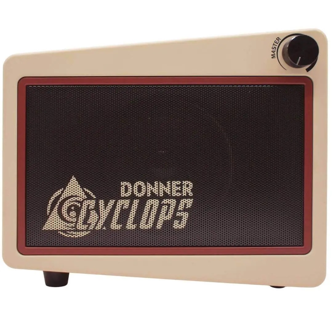 Donner CYCLOPS ミニギターアンプ 5W モデリング＆ドラムマシン内蔵（ワイヤレス/AUX・ヘッドホン対応）
