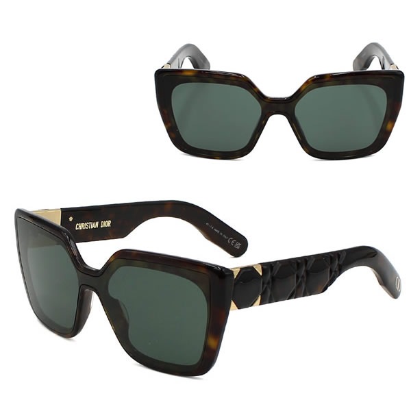 サングラス LADY-95-22-S2I-20C0-00 サングラス アイウェア アジアンフィット ハバナ グリーン