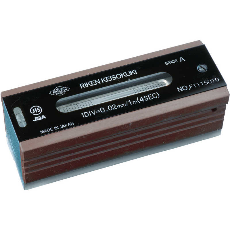 トラスコ中山　平形精密水準器 A級 寸法150 感度0.02　TFLA1502