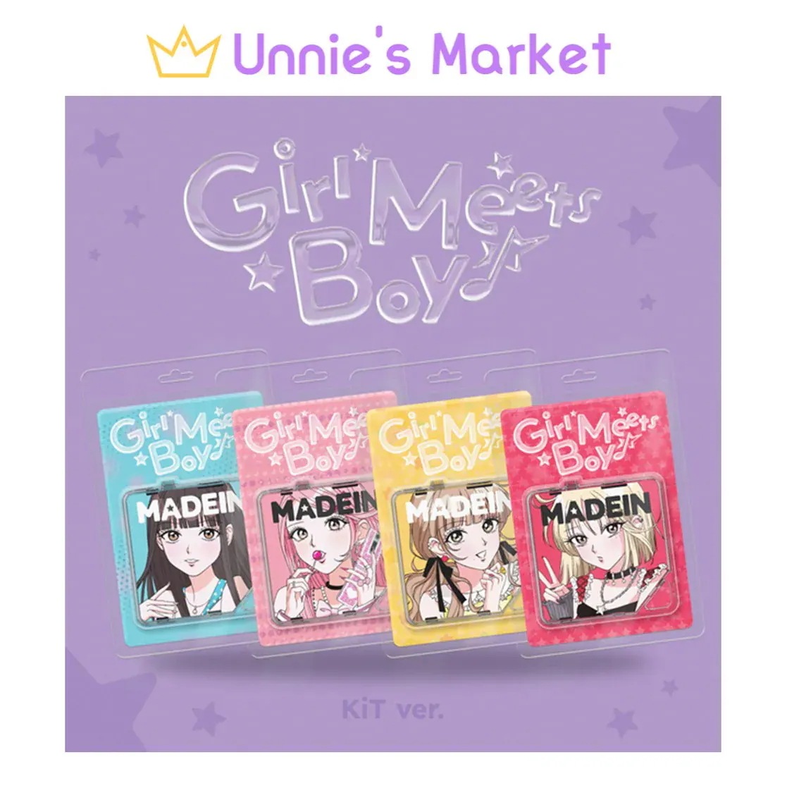 [SET] MADEIN - Girl Meets Boy (KiT Ver.) 9,084円