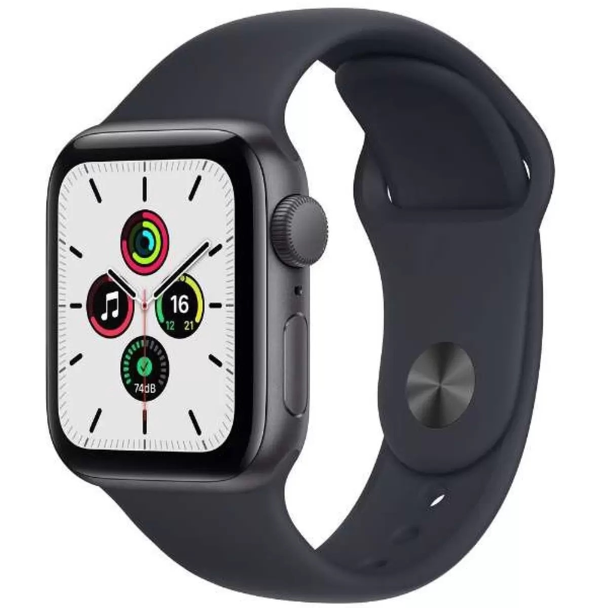 Apple Watch SE GPS 40mm スペースグレイ アルミニウムケース ミッドナイトスポーツバンド 新品