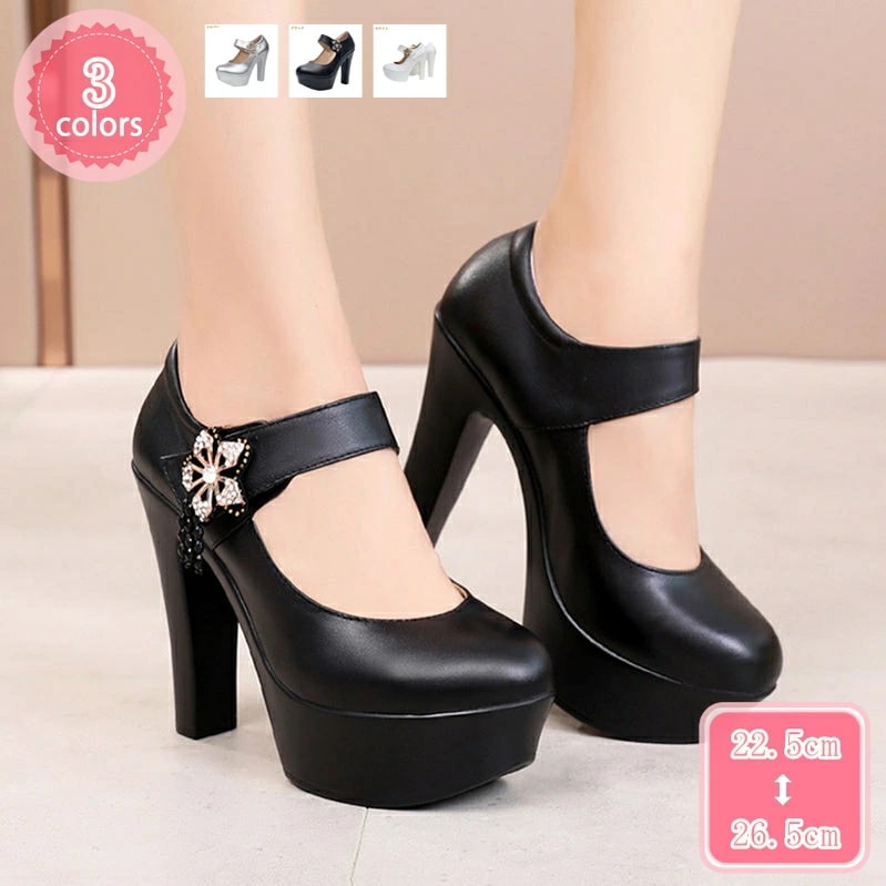 777円OFFクーポン 厚底 パンプス ストラップ レディース 歩きやすい 痛くない 脱げない ハイヒール セクシー 美脚 身長アップ おしゃれ エレガント クッション カジュアル 大人 女性 YJS 8,115円