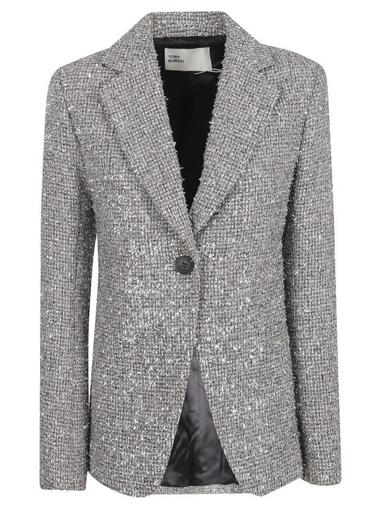 TORY BURCH Women Jackets 169343 027 Grey