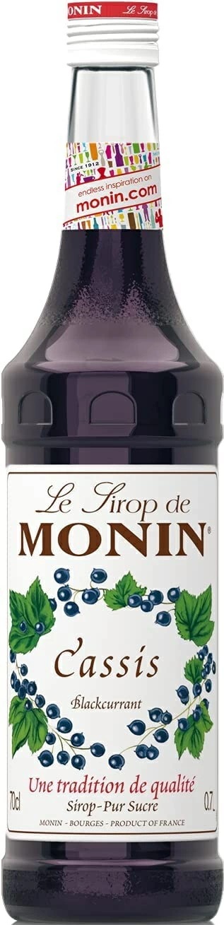 【ケース販売】【送料無料】MONIN モナン カシスシロップ 700ml12本ノンアルコール シロップ