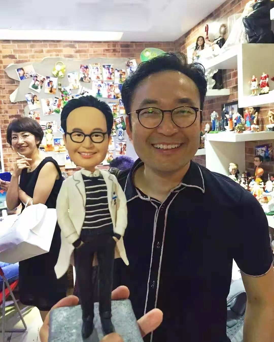 【オーダーメイド】3D肖像画 似顔絵 人形 フィギュア 彼氏 彼女 誕生日 ケーキトッパー 記念日 カップル 友達 プレゼント