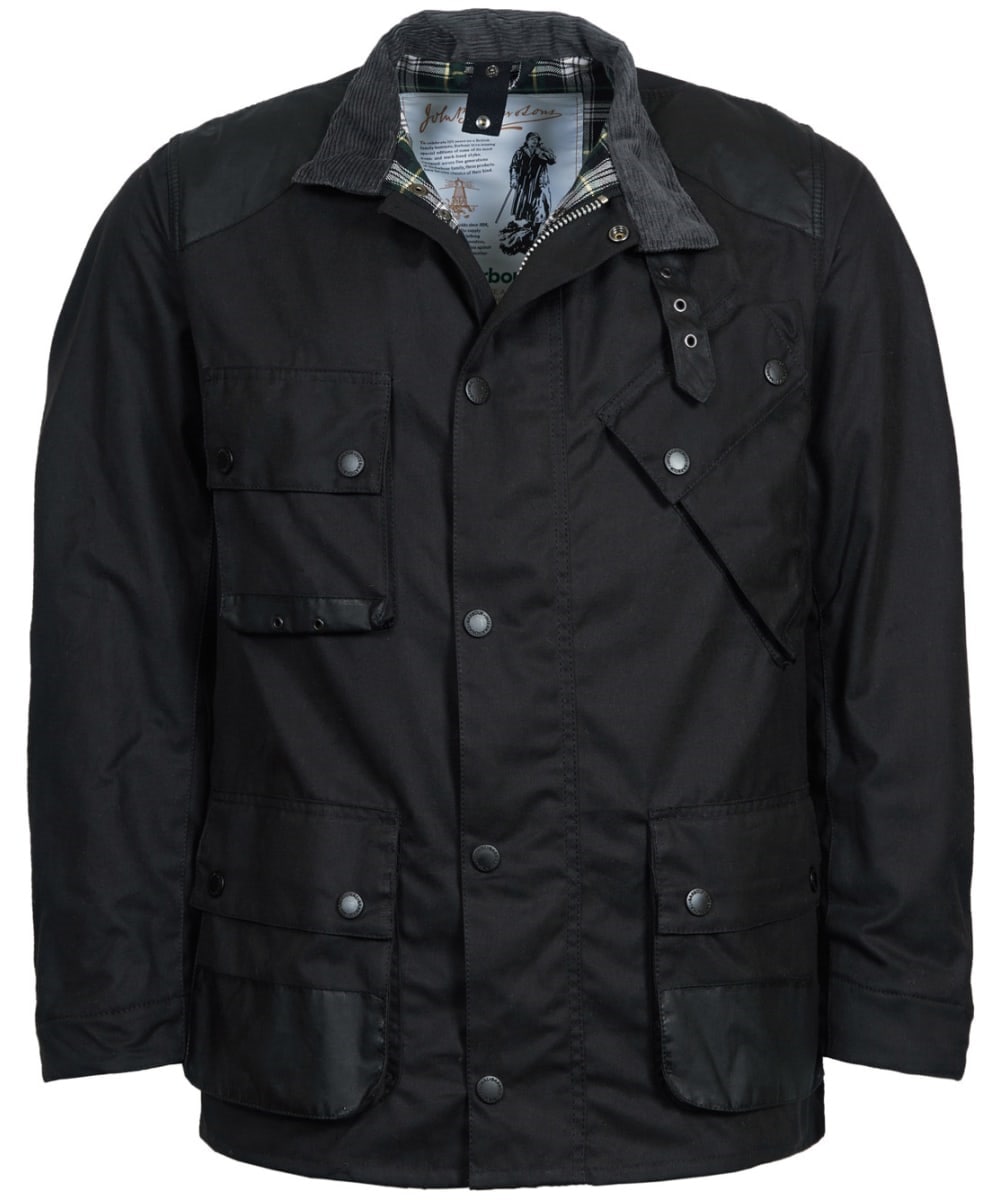 Barbour Mens Icons International Waxed Jacket (バブアー)メンズアイコンインターナショナルワックスジャケット