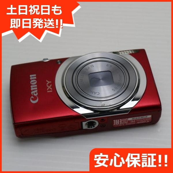 美品 IXY 130 レッド デジカメ Canon 160