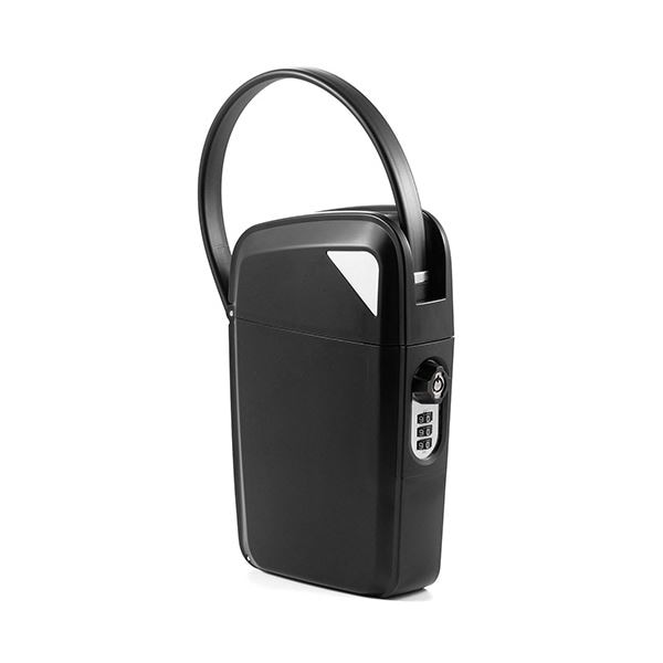 サンワダイレクト セキュリティボックス(3桁ダイヤル錠キー付属ワイヤー調整) 200-SL070 1個