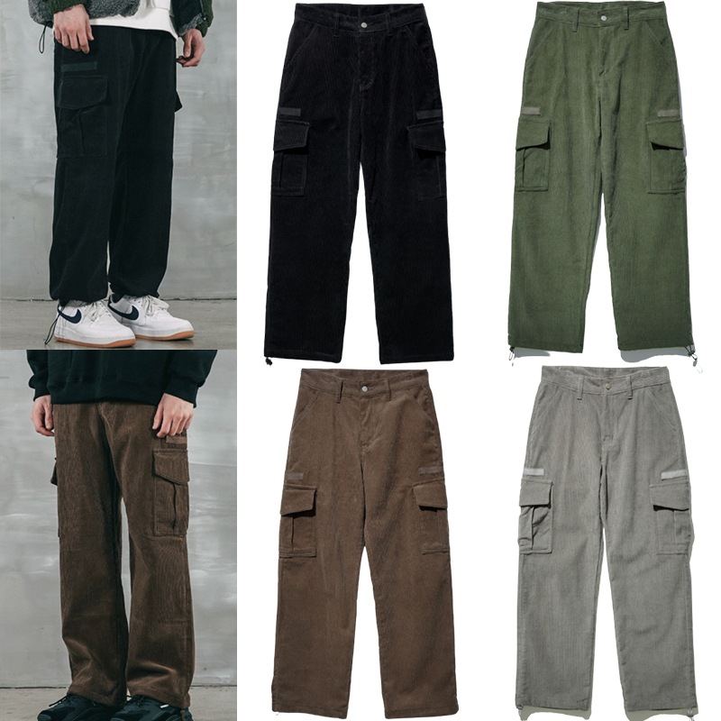 PER Pocket Corduroy Pants 4色 JULP4384 人気商品 男女兼用