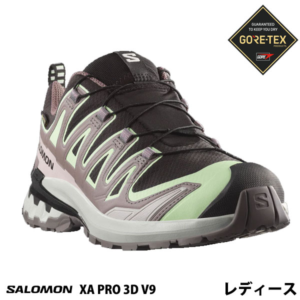 サロモン SALOMON XA PRO 3D V9 GORE-TEX W GTX ゴアテックス ハイキングシューズ レディース L47882300