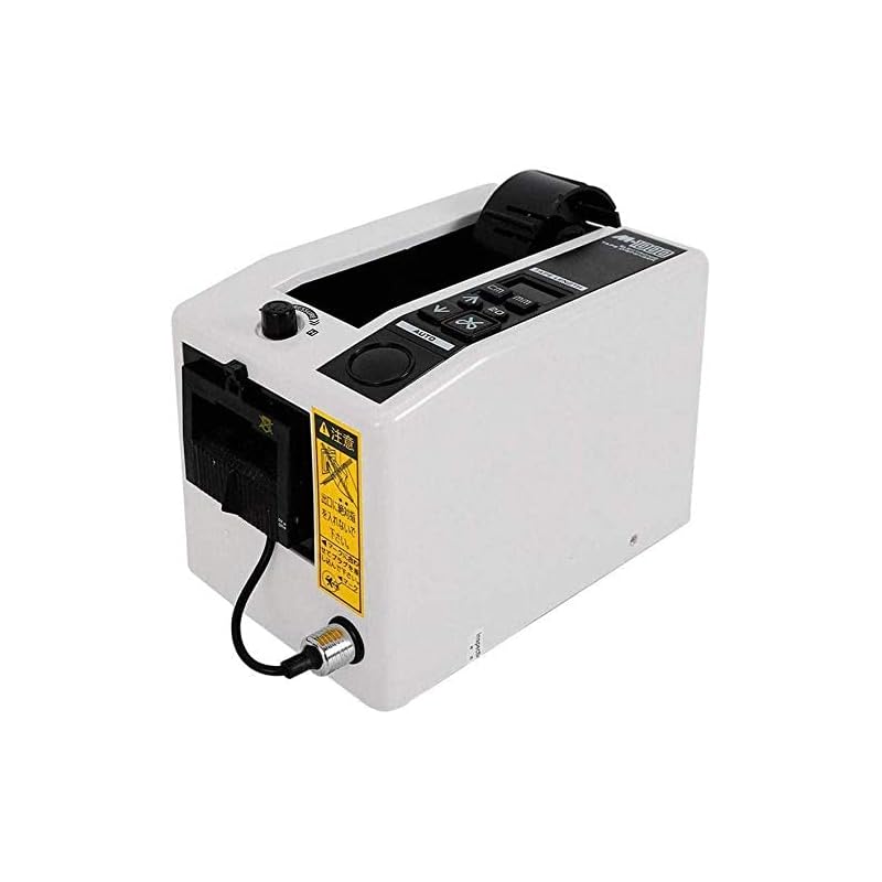 【国内即発】テープカッター 電動テープカッター 作業効率UP 自動テープディスペンサー M-1000テープ切断機 業務用（7-50mmテープ適用）工場用 物流用 梱包テープ オフィス用