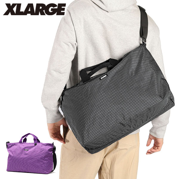 ショルダーバッグ メンズ レディース 大きめ 斜めがけバッグ かっこいい A4 B4 A3 ブランド 大容量 RIPSTOP 2WAY SHOULDER BAG 101251053008