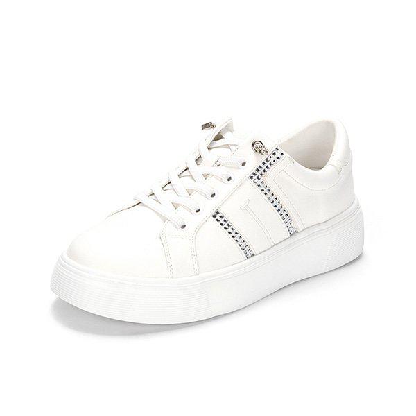 M. ジュエルポイント バンディングスニーカー ホワイト 516323308ZY