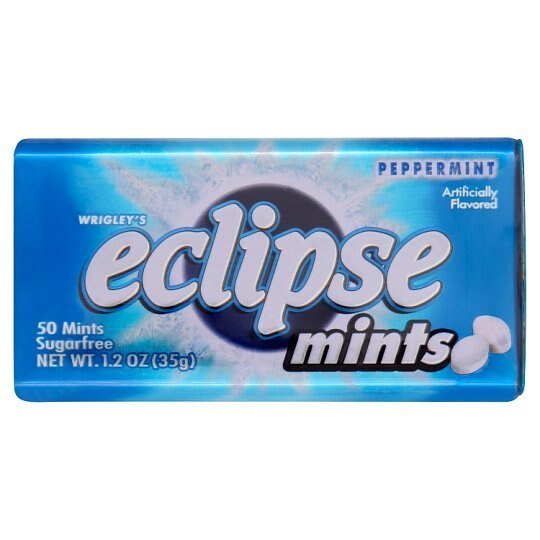 Wrigley s Eclipse Peppermint 50 Mints 35g