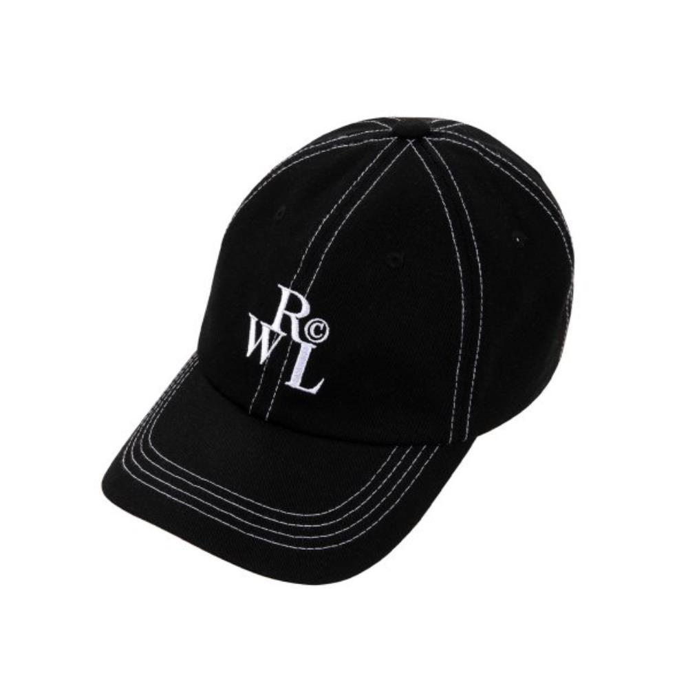 RECLOW RC SIGNATURE RWL BALL CAP STITCH BLACK