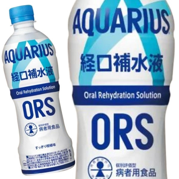 アクエリアス 経口補水液 ORS（オーアールエス） 500ml 24本 （24本入1ケース） 7,436円