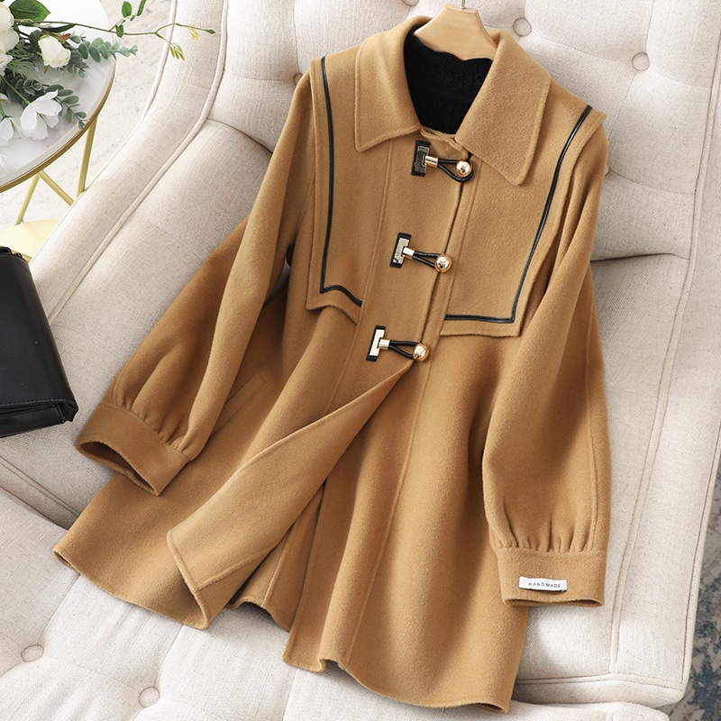 品質いいな新品 チェスターコート ダッフルコート ラシャコート レーディス オーバーコート チェスター コート ラシャ カシミヤ ウール ジャケット 秋冬 暖かい 防寒 高校生 5,135円