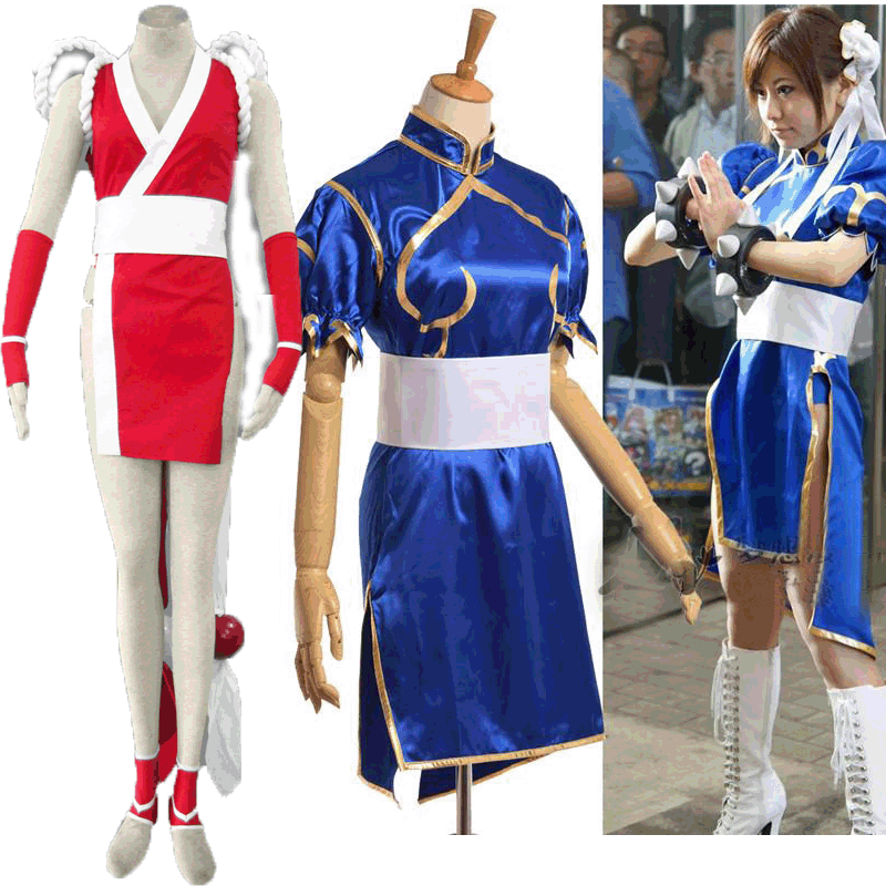コスプレ変装仮装 衣装 ストリートファイター チュンリー/しらぬい まい