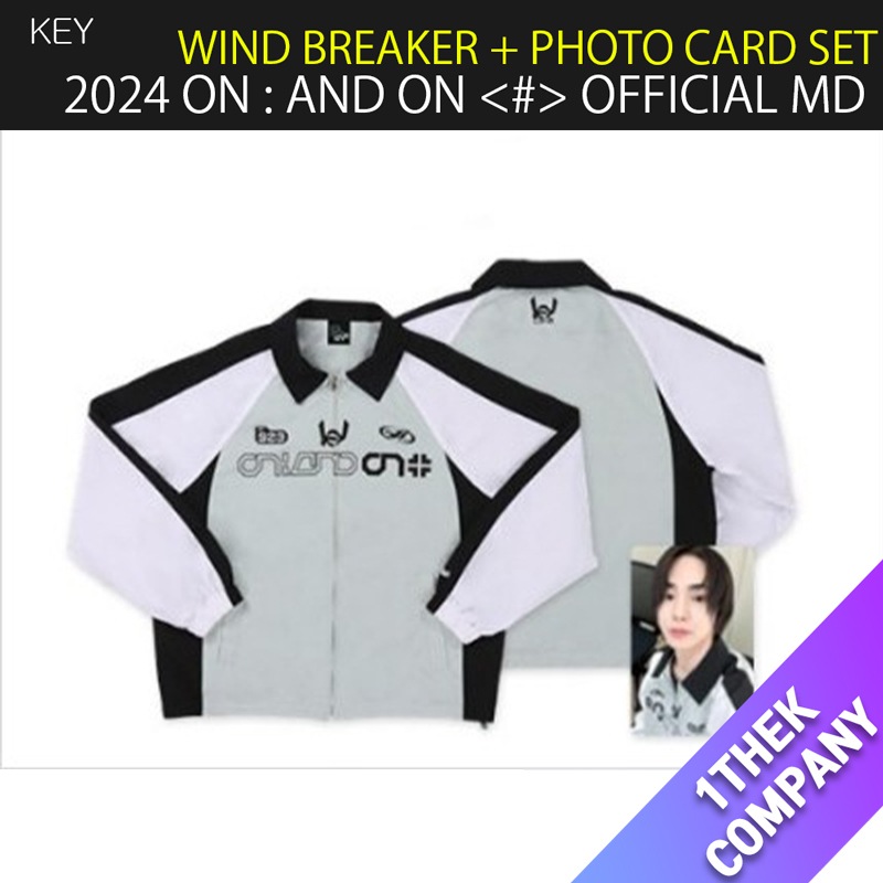 （WIND BREAKER + PHOTO CARD SET）2024 KEYLAND ON : AND ON # OFFICIAL MD