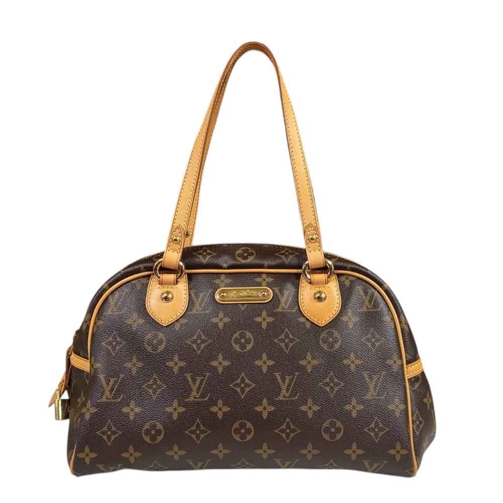 ルイヴィトン モントルグイユPM モノグラム ショルダーバッグ モノグラムキャンバス M95565 ブラウン LOUIS VUITTON 中古