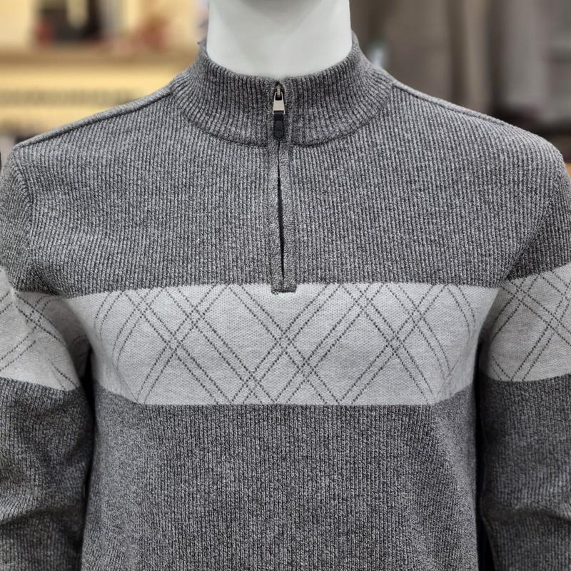 カラーブロックハーフジップセーターPPKR4301951_SH