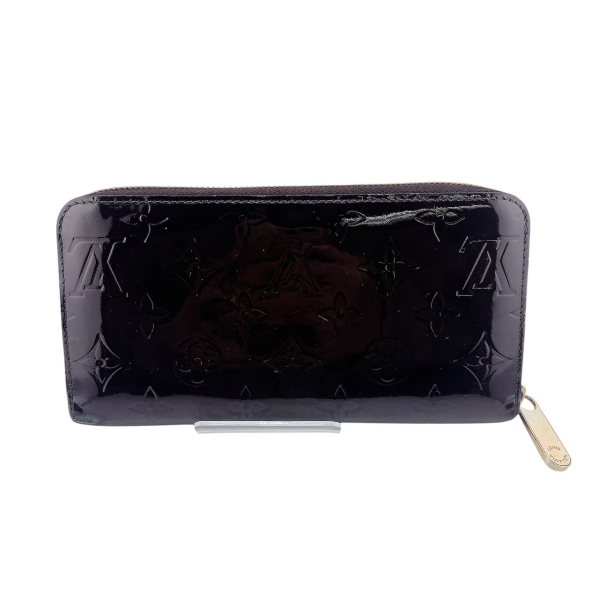 M93522 ジッピーウォレット モノグラムヴェルニ ラウンドファスナー アマラント