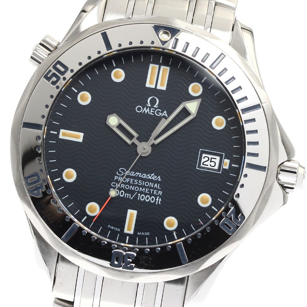 オメガ OMEGA 2532.80 シーマスター300 デイト 自動巻き メンズ _896098【中古】