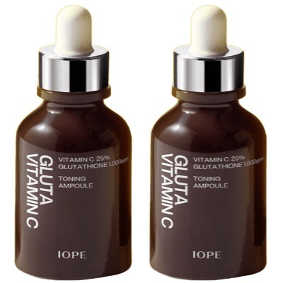 [1+1] グルタビタミンCトーニングアンプル/保湿/栄養/鎮静/弾力/ハリ/ツヤ/霧噴射/ミスト/美容液/化粧水/レチノールスーパーバウンスセラム／PDRN カフェインショット／グルタビタミンCトー