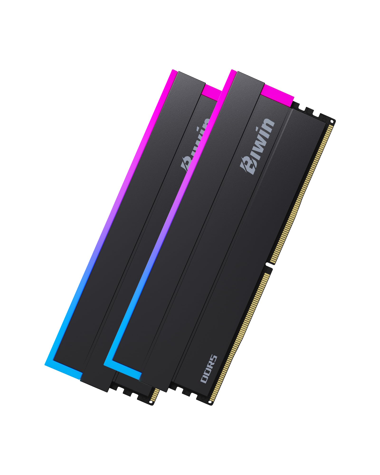 Biwin DW100 DDR5 6000MT/s (PC5-48000) デスクトップPC用メモリ 32GB（16GB×2枚） CL28 RGBライティング Intel XPM 3.0/AMD EX
