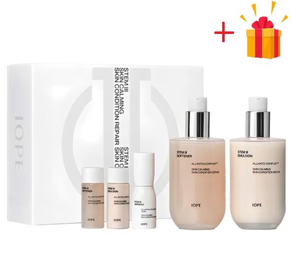 【正規品】ステム3 化粧水+乳液 セット / 高保湿・低刺激スキンケア / STEM3 SOFTENER + EMULSION セット