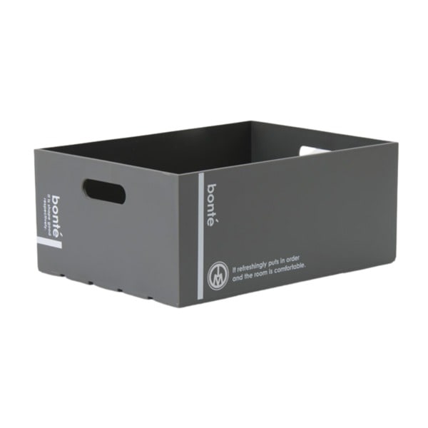 [2個セット] 八幡化成 ボンテ コンテナ 1014 グレー