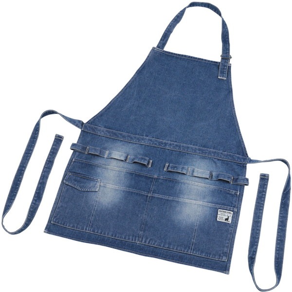 CAPTAIN STAG キャプテンスタッグ フィールド エプロン ロング デニム アウトドア アクセサリー UG3266