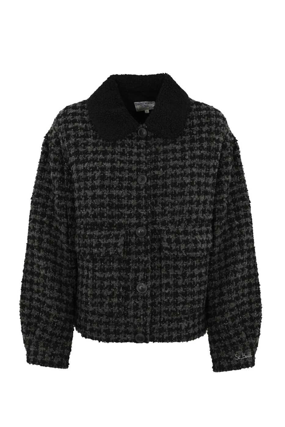 BONNIBELL 01487G TWEED 00 ブラック 秋冬2024 ジャケット レディース ia