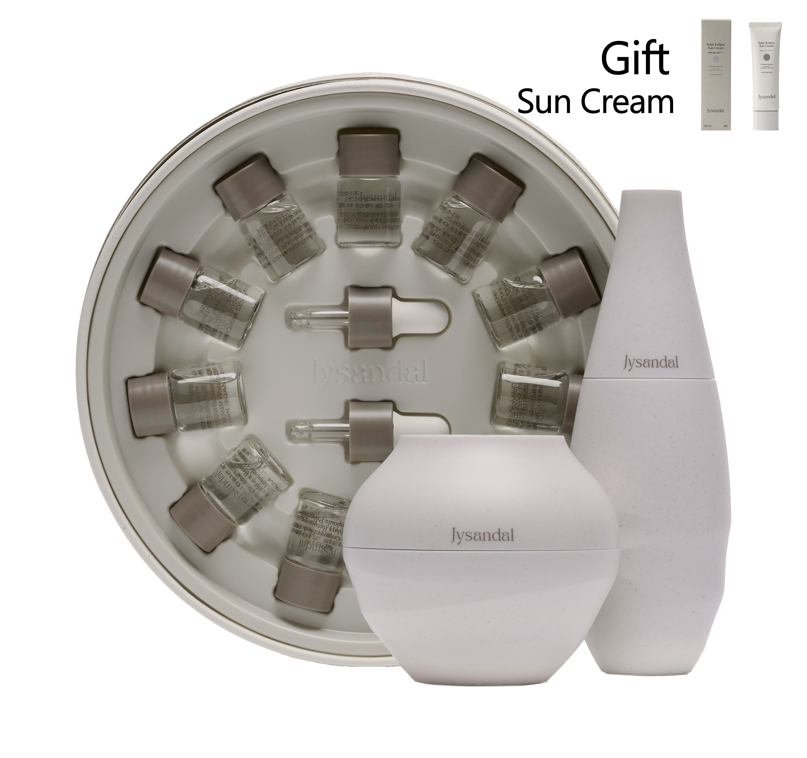 Special SET Ceramic Sleek Serum (30ml) & Sleek Cream (50ml) & Ceramic Sleek 15 Days Ampoul