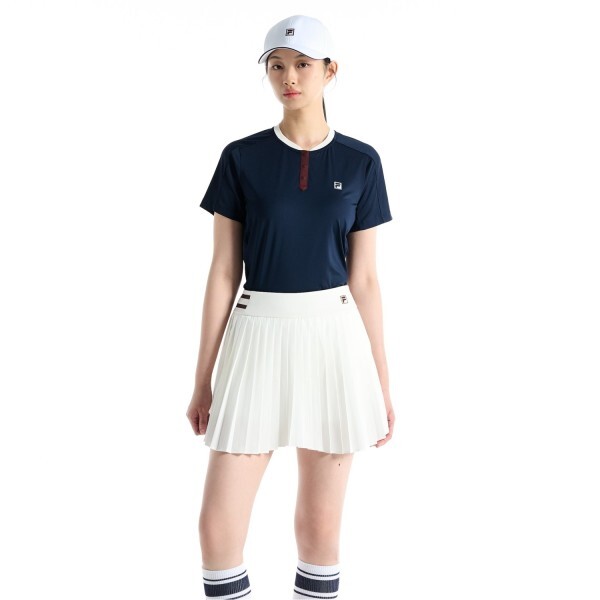 フィラ 半袖Tシャツ 半ジップ FS253RS11U002_452