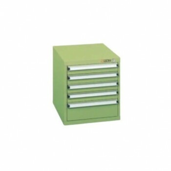 サカエ スモールキャビネット 390x400x420mm グリーン SL-45