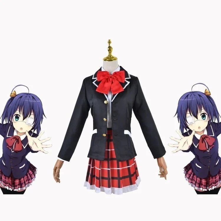 アニメ コスチューム コミケ 仮装 コスプレ衣装 小鳥遊六花制服７点セット 中二病でも恋がしたい スーツ ハロウィン 2024年新作入荷コスプレ