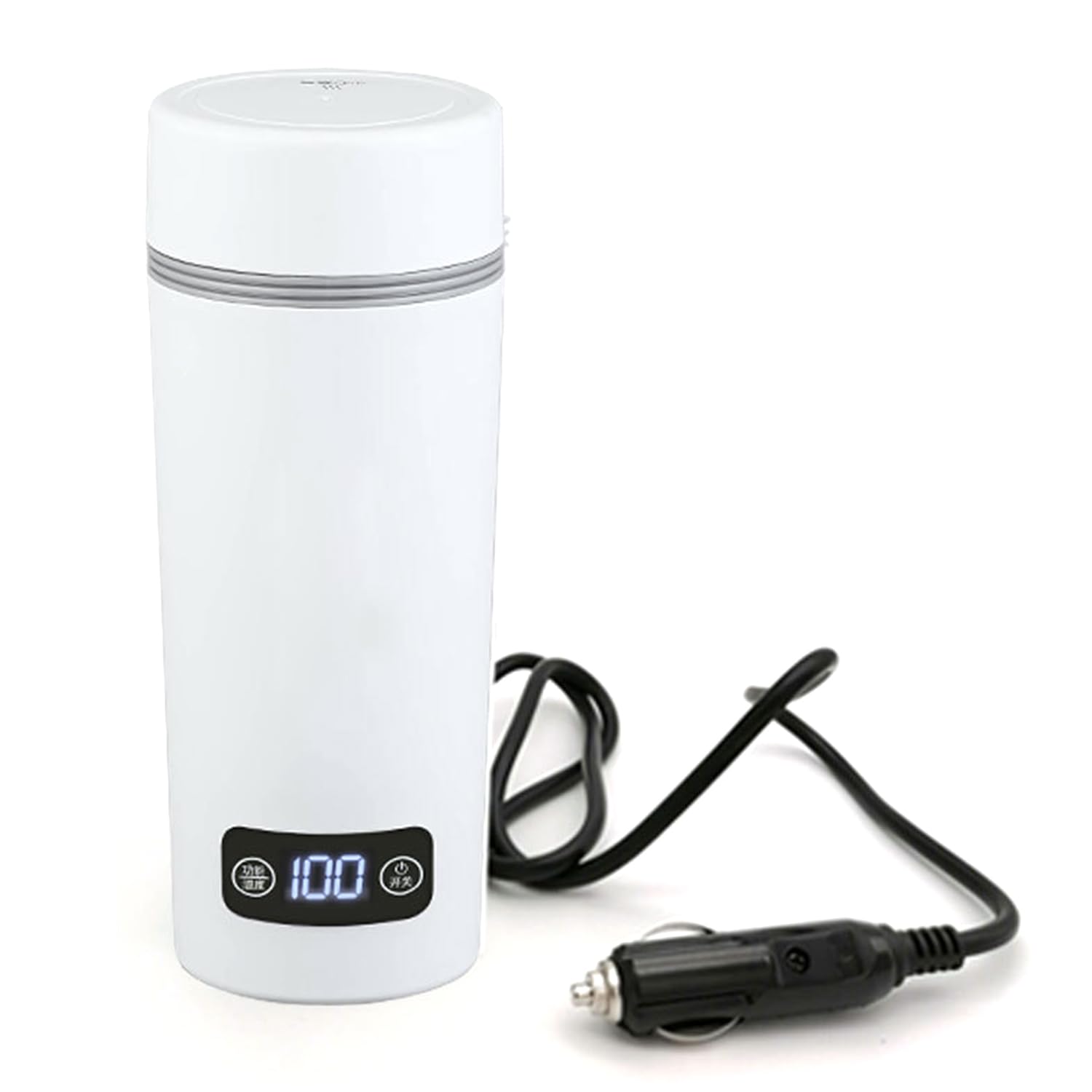 「やかんだけでなく保温カップにもなる」 MACOLAUDER 車載電気ケトル 沸騰保温モード 450ml 電気ポット 304ステンレス 車中泊 12V/24V 粉ミルク45℃花茶60℃コーヒー 4,891円