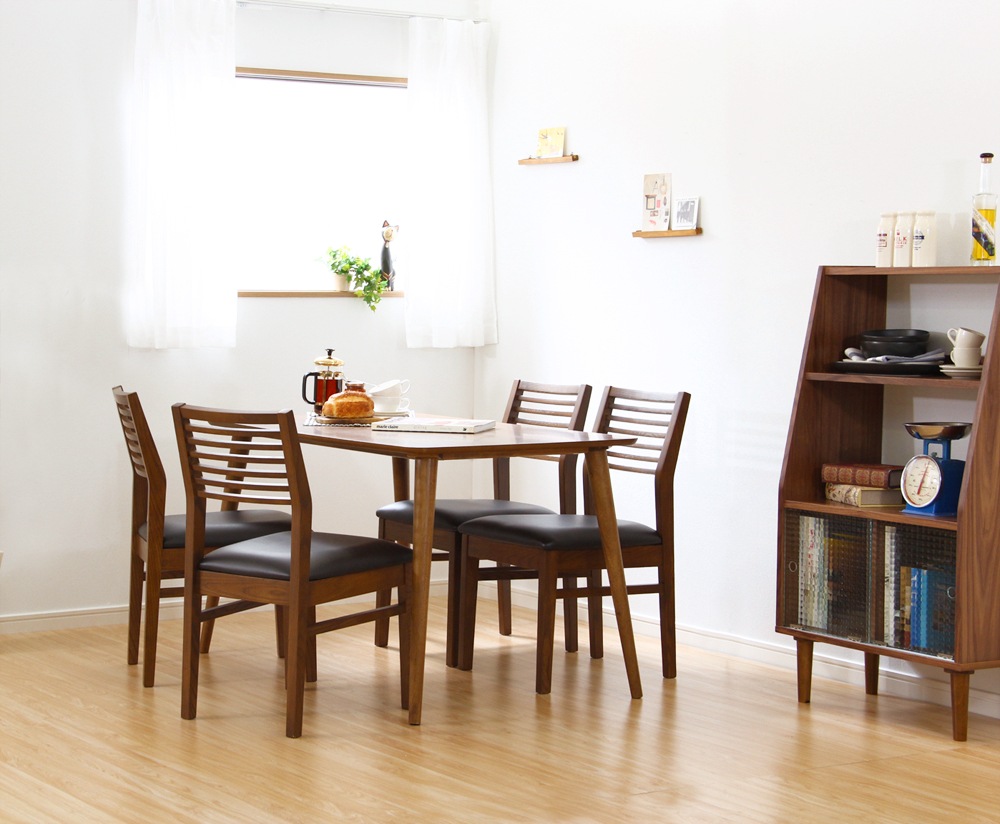 ダイニングテーブルセット ダイニングテーブル 4人用 セット レトロ ミッドセンチュリー スタンダードチェア ダイニングセット 食卓