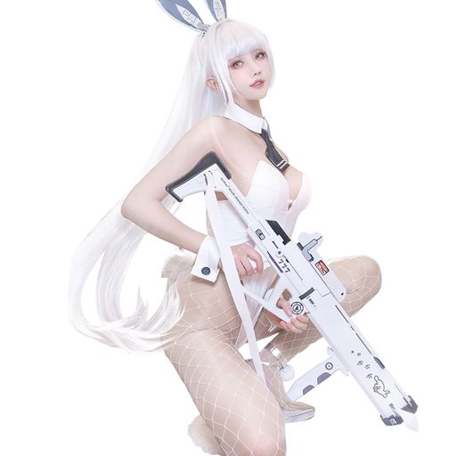 コスパ最高 即納 ブラン コスプレ ウィッグ付き 白ウサギ SSR ニケ コスプレ衣装 フルセット コスチューム 大人用 仮装 NIKKE ラン ウィッグ付き